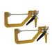 Roughneck Turbo Clamp Twin Pack