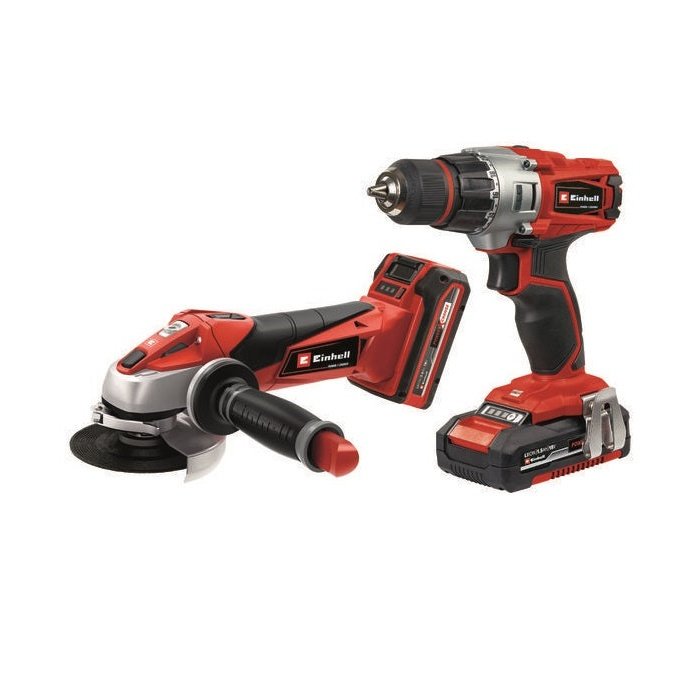 Einhell TE-TK 18 Li Kit 18V 2 Piece Kit with 1x 1.5Ah, 1x 3.0Ah Batteries & Charger