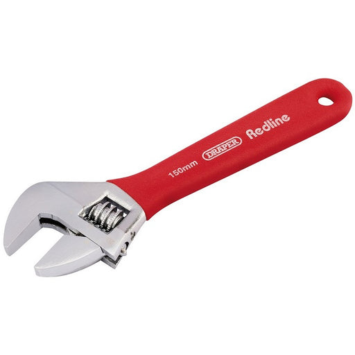 Draper Redline Soft Grip Adjustable Wrench 150mm