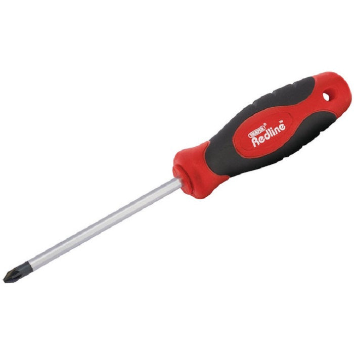 Draper Redline PZ Type Soft-Grip Screwdrivers No.2x100mm