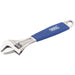 Draper Soft Grip Adjustable Wrench, 250mm, 35mm