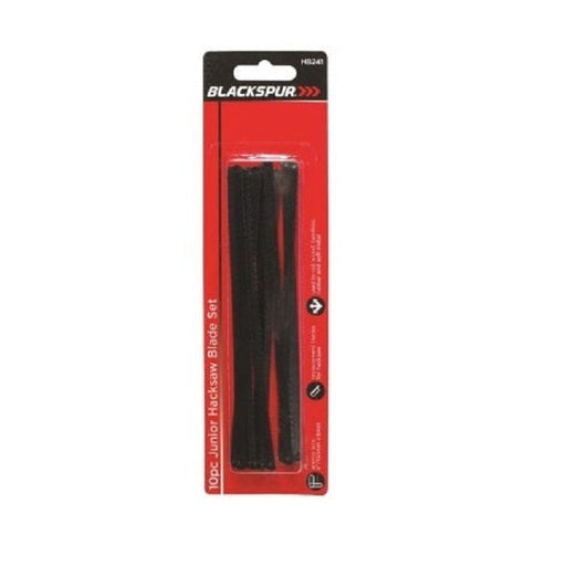 Blackspur 10pcs Junior Hacksaw Blade Set 150x6mm