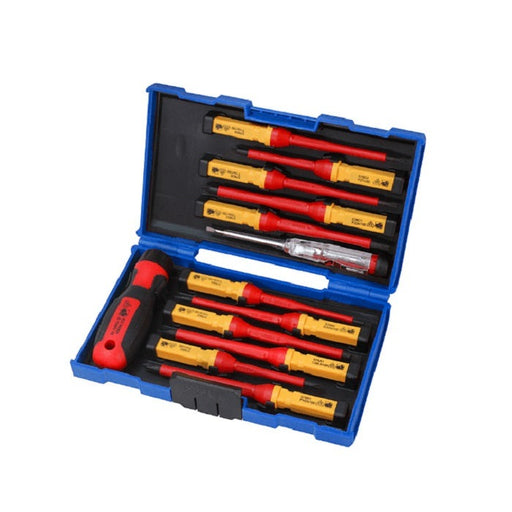 Faithfull Interchangeable VDE Screwdriver Set - 13 Piece