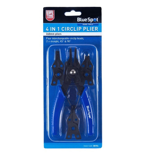 BlueSpot 4 in 1 Circlip Plier