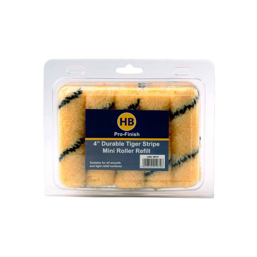 HB42 4 inch Tiger Stripe Roller Refill Pk10