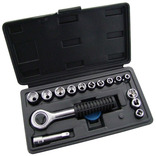 Am-tech 16Pc 1/4" Drive Socket Set