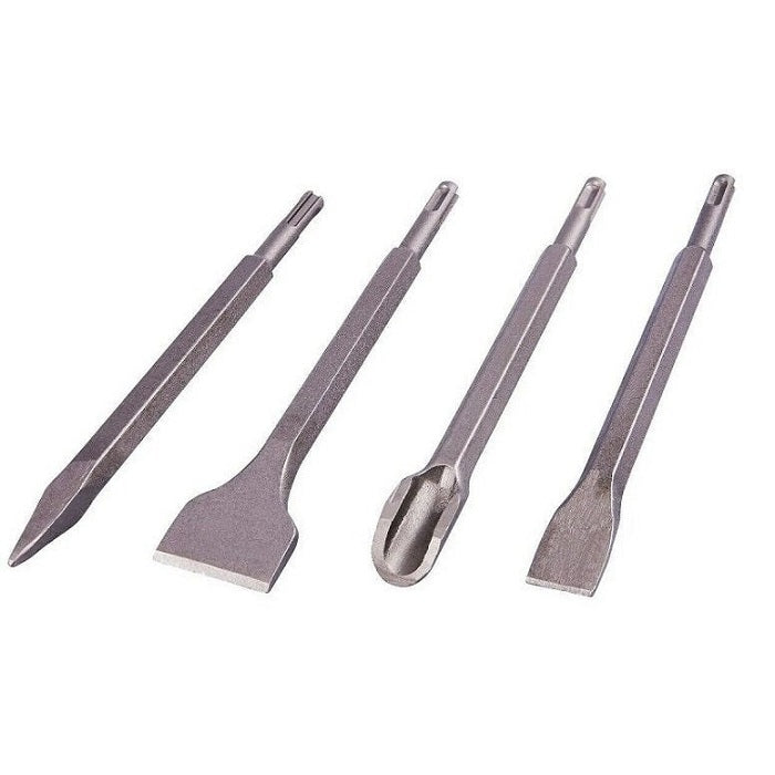 Am-Tech 4pc SDS Chisel Set