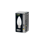 Integral Candle 6.2W 2700K 470Lm Opal B22 Dimmable 280d Beam Angle