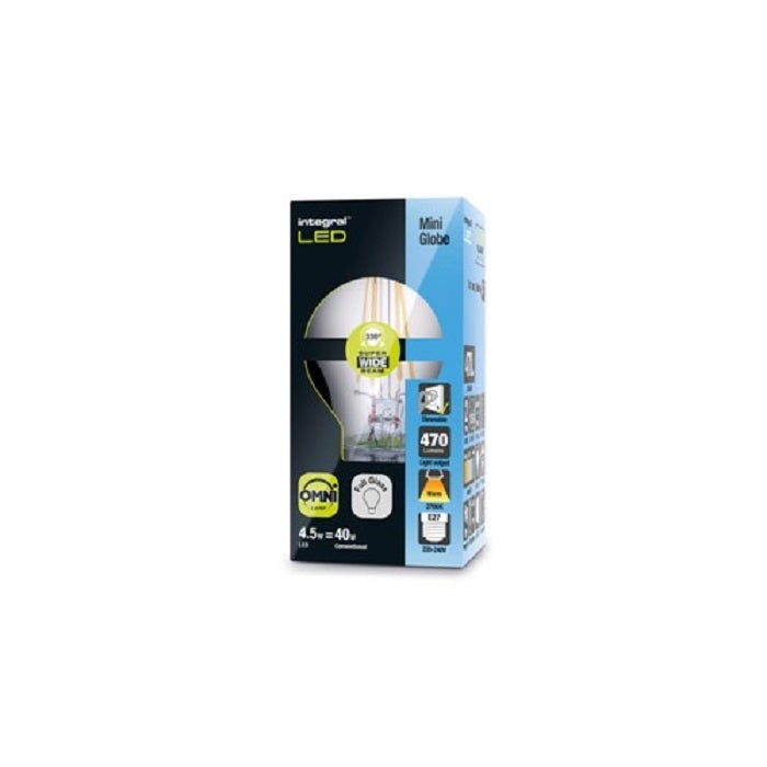 Integral LED Omni Filament Golf Ball E27 4.5W 470Lm