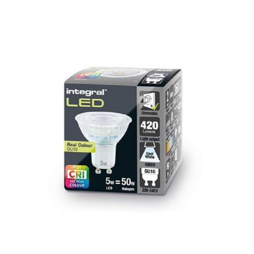 Integral GU10 Real Colour Bulb 420Lm 2.31 46.20