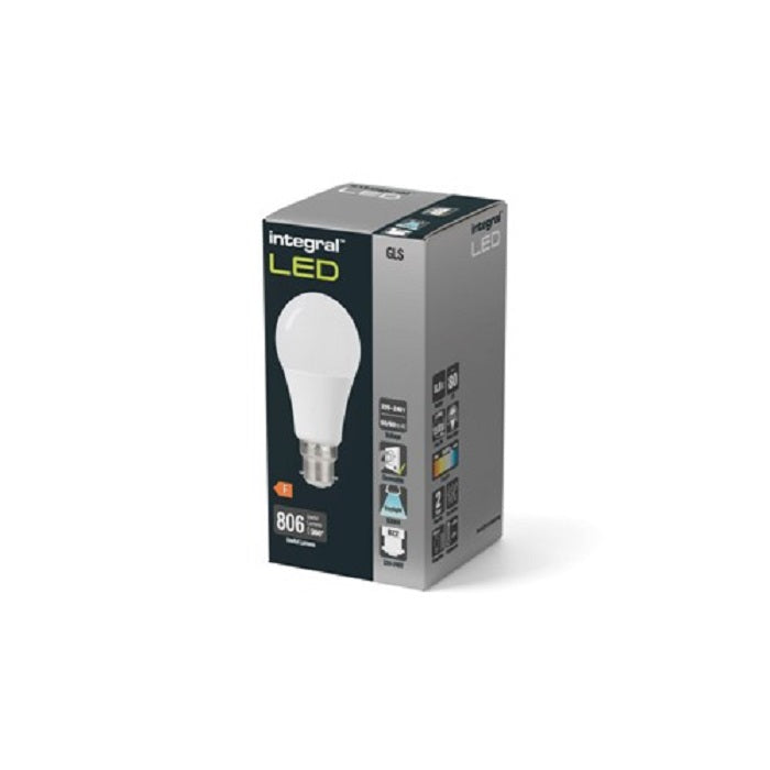 Integral 8.8W 60W LED GLS Bulb B22 5000K