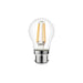 Integral LED Omni Filament Golf Ball Bulb B22 470LM 3.4W 4000K Dimmable 320 Beam Clear Full Glass Integral