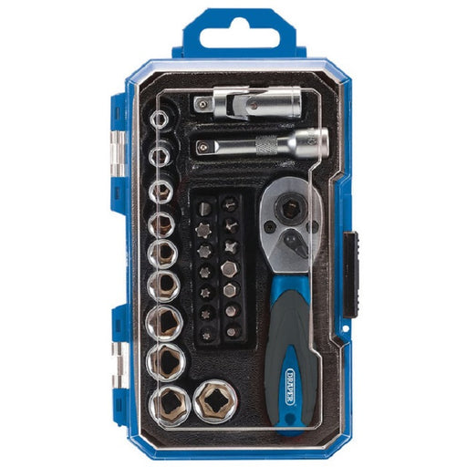 Draper 1/4" Sq. Dr. Socket Set 27pc