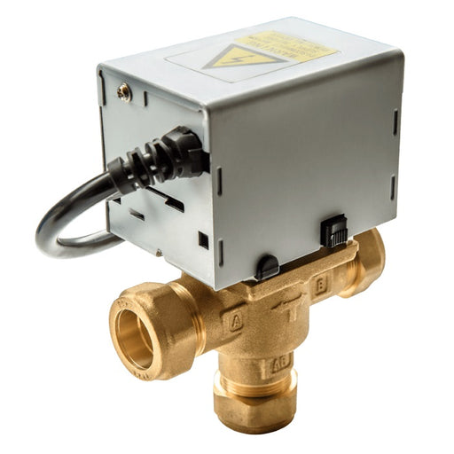 ESi 3 Port Zone Valve with lead & Metal Top