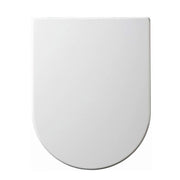 Euroshowers Long D Slimline Soft Close Toilet Seat & Cover White