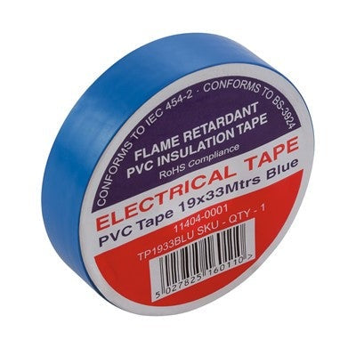 PVC Insulation Tape 19X33M Blue