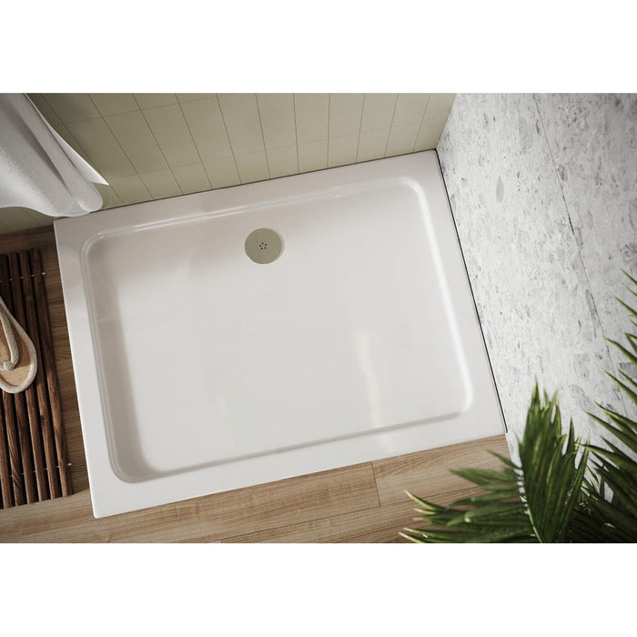 Scudo 1200x760mm Rectangle 30mm Shower Tray White