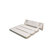 KeyPlumb - Fold Up Shower Seat - White