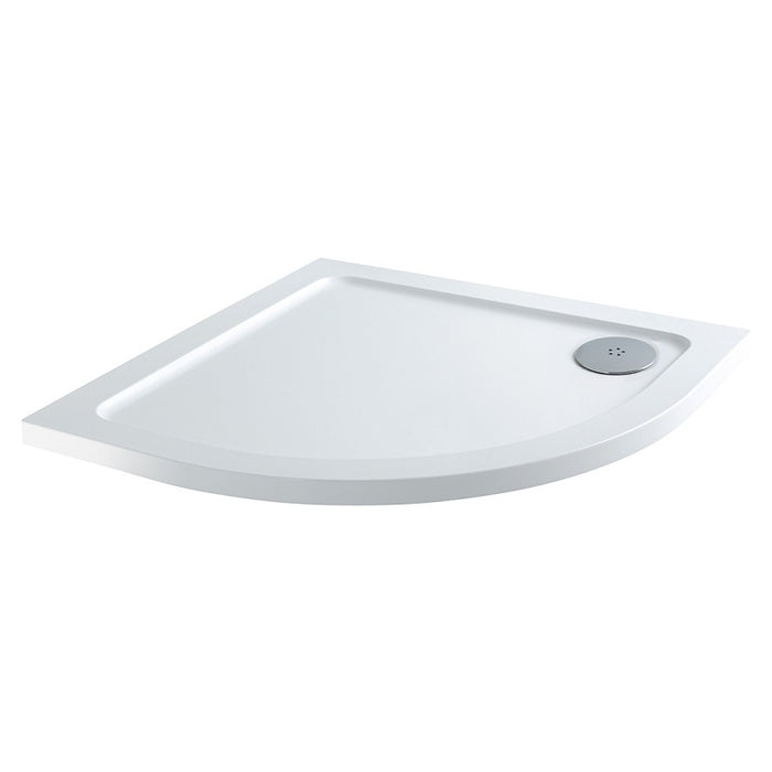 800x800mm Quadrant 30mm Shower Tray White