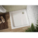 760x760mm Square 30mm Shower Tray White