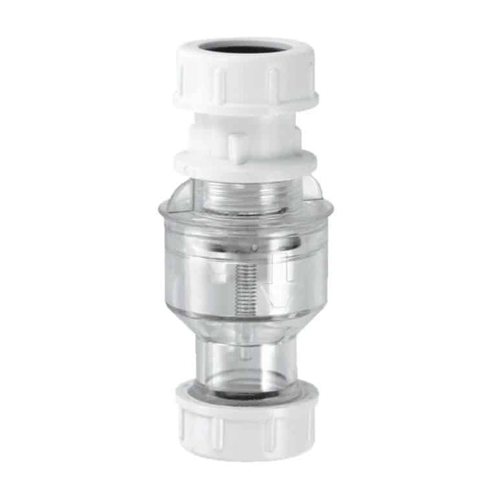 TUN5-CL McAlpine Tunvalve Straight Through (Clear)