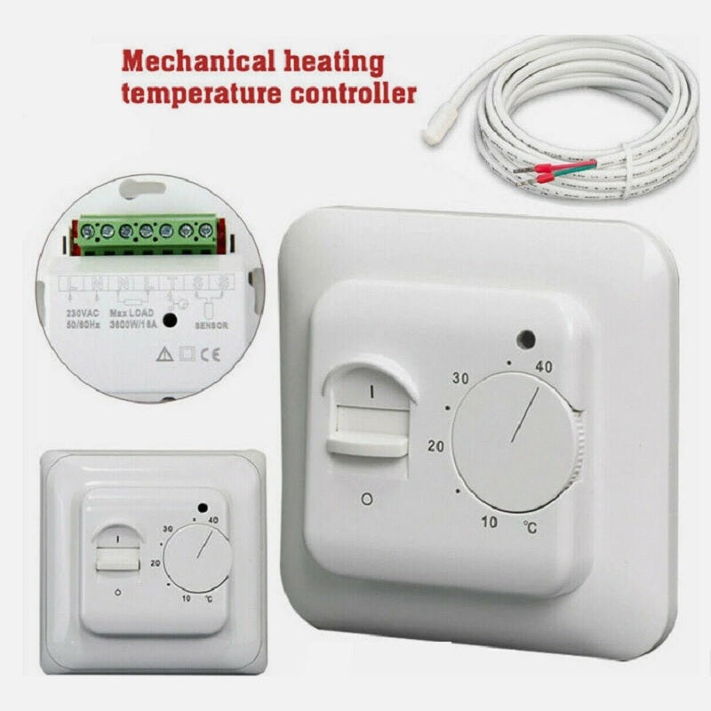 16A Electric UnderFloor Heating Thermostat Control