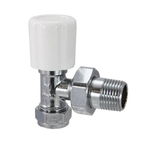 Embrass Peerless 15mm Radiator Valve Angled 3/4″ Nut