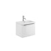 Muro 500 Wall Cabinet & Basin Gloss WHITE no tap included