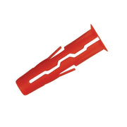 Rawlplug Red Wall Plugs 6mm x 28mm Pk96