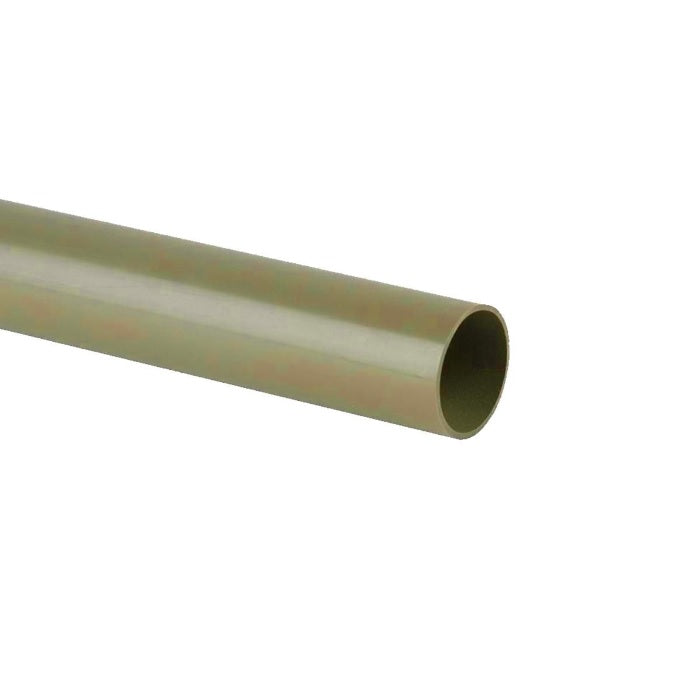 Aquaflow 32mm Waste Plain End Pipe - Grey