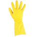 Jantex Latex Household Gloves Yellow Large