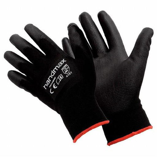 Handmax Atlanta Black PU Glove Large