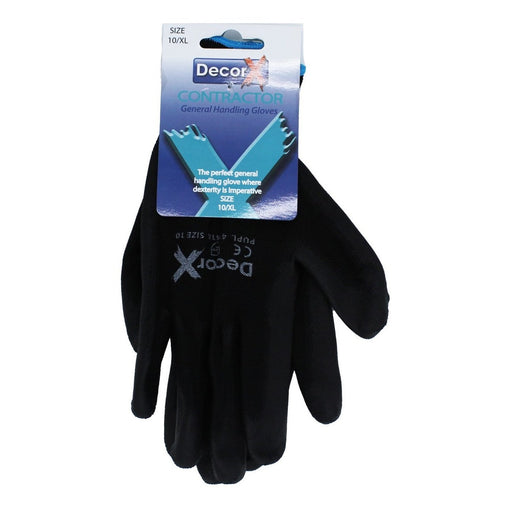 DecorX Black Decorators Gloves