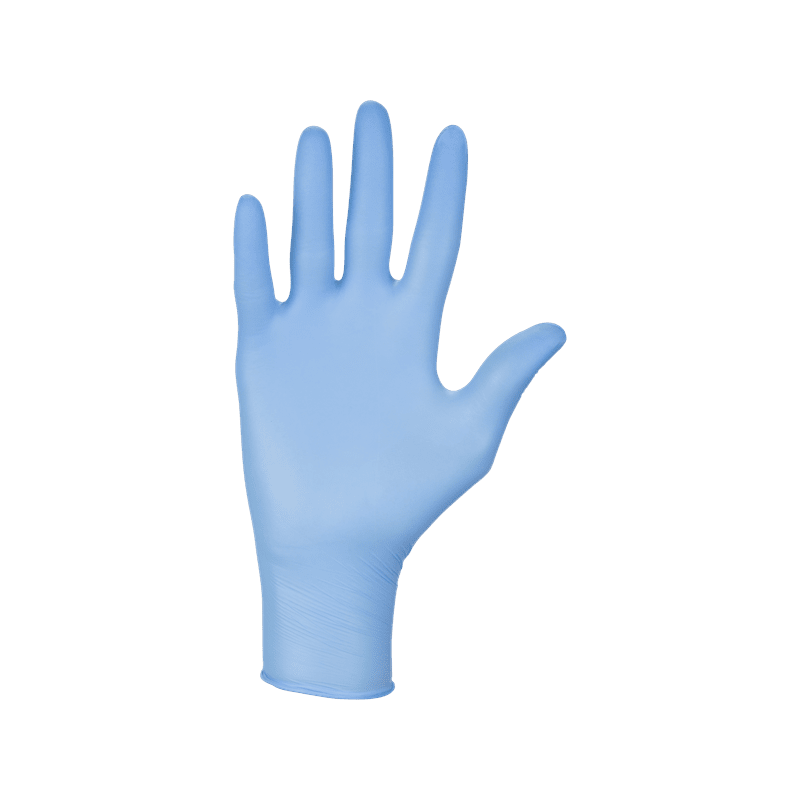 Mercator Blue Nitrile Gloves MEDIUM - Box 100