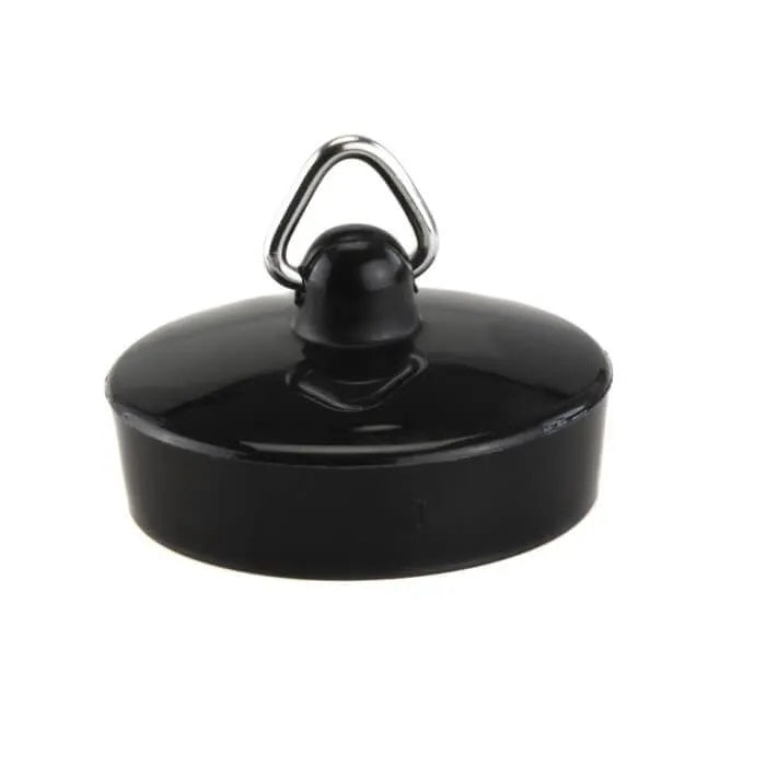 Embrass Peerless Pre-Pack Bath Poly Plug with Triangle 1.3/4" Black Bag Qty 2