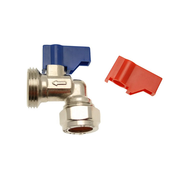 Embrass Peerless 15mm x 3/4" Angled Washing Machine Valve