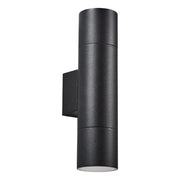 Zink Morro Up/Down Outdoor Wall Light Black IP65 2xGU10 ZN-40001-BLK