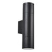 Zink Morro Up/Down Outdoor Wall Light Black IP65 2xGU10 ZN-40001-BLK