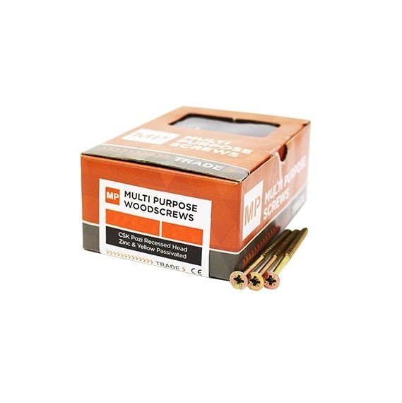 Samac Fixings 4mm x 25mm ZYP Chipboard Screws 200pk