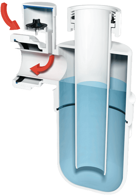 McAlpine 1 1/2' Adjustable Sink Trap with 135° Swivel Nozzle WM15