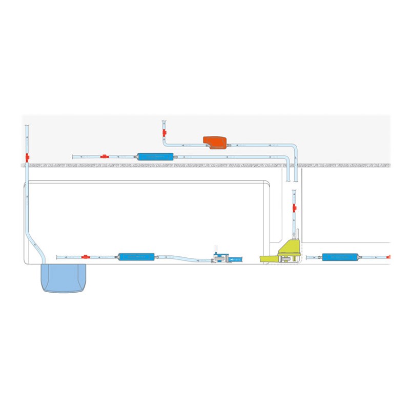 Aspen Mini Blanc Deluxe Condensate Removal Pump FP1080/2