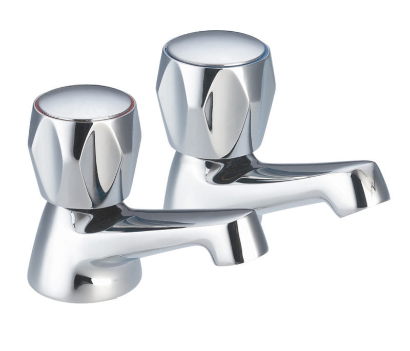 JTP Astra Bath Taps | Pair | Chrome