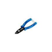 BlueSpot 08013 160mm flush wire cutter and stripper with blue soft-grip handles