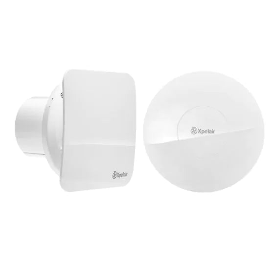 Xpelair Simply Silent Contour C4 Extractor Fan | Pull Cord | White | C4PSR