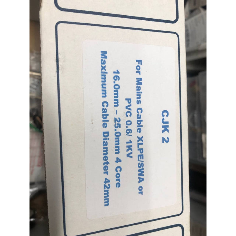 CJK 2 Cable Straight Joint Kit — 16–25mm 4 Core XLPE/SWA/PVC 0.6/1kV