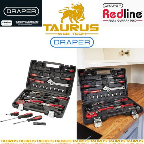 Draper Redline 41 Piece Tool Kit with Storage Case 70381