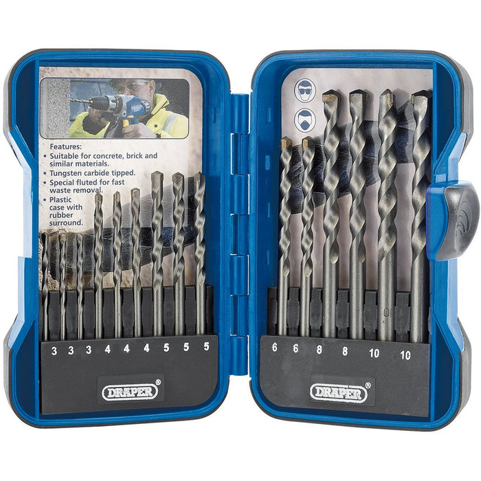 Draper TCT Masonry Drill Bit Set (15 Piece) UK