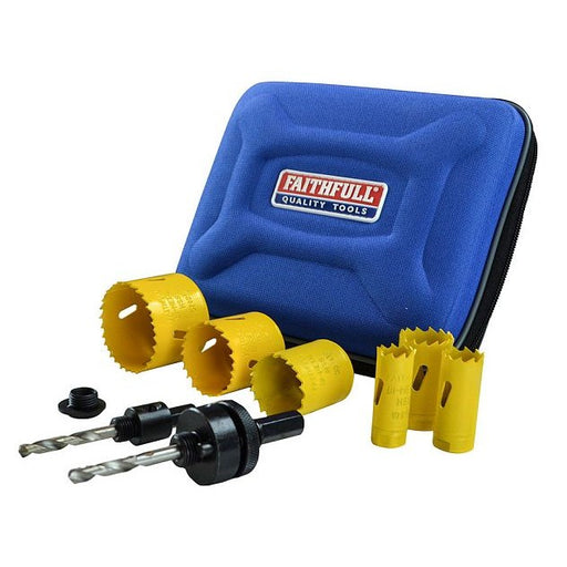ELECTRICIANS HOLESAW SET 9PC