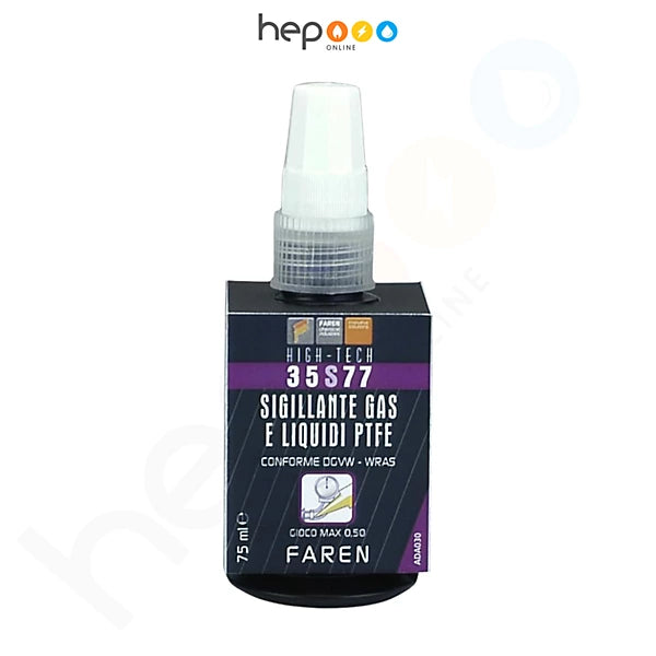 FAREN PTFE 75 ML Thread Sealant for Metal Joints, Quick Curing, DVGW Approved