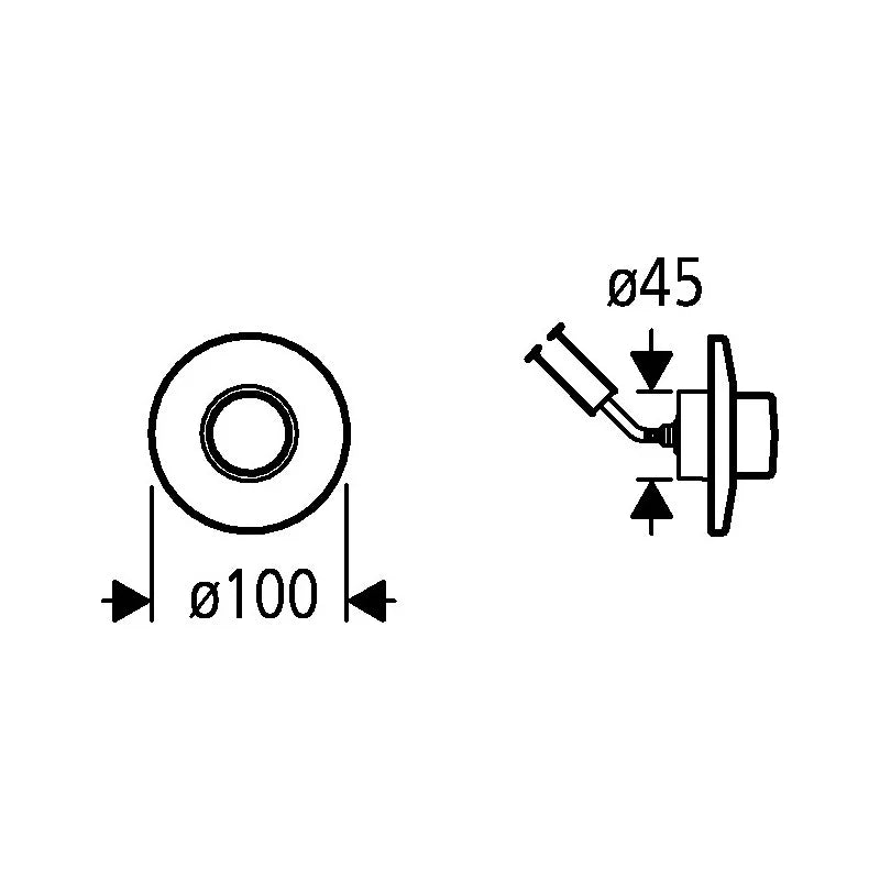 Grohe Skate Air Button - 37761000